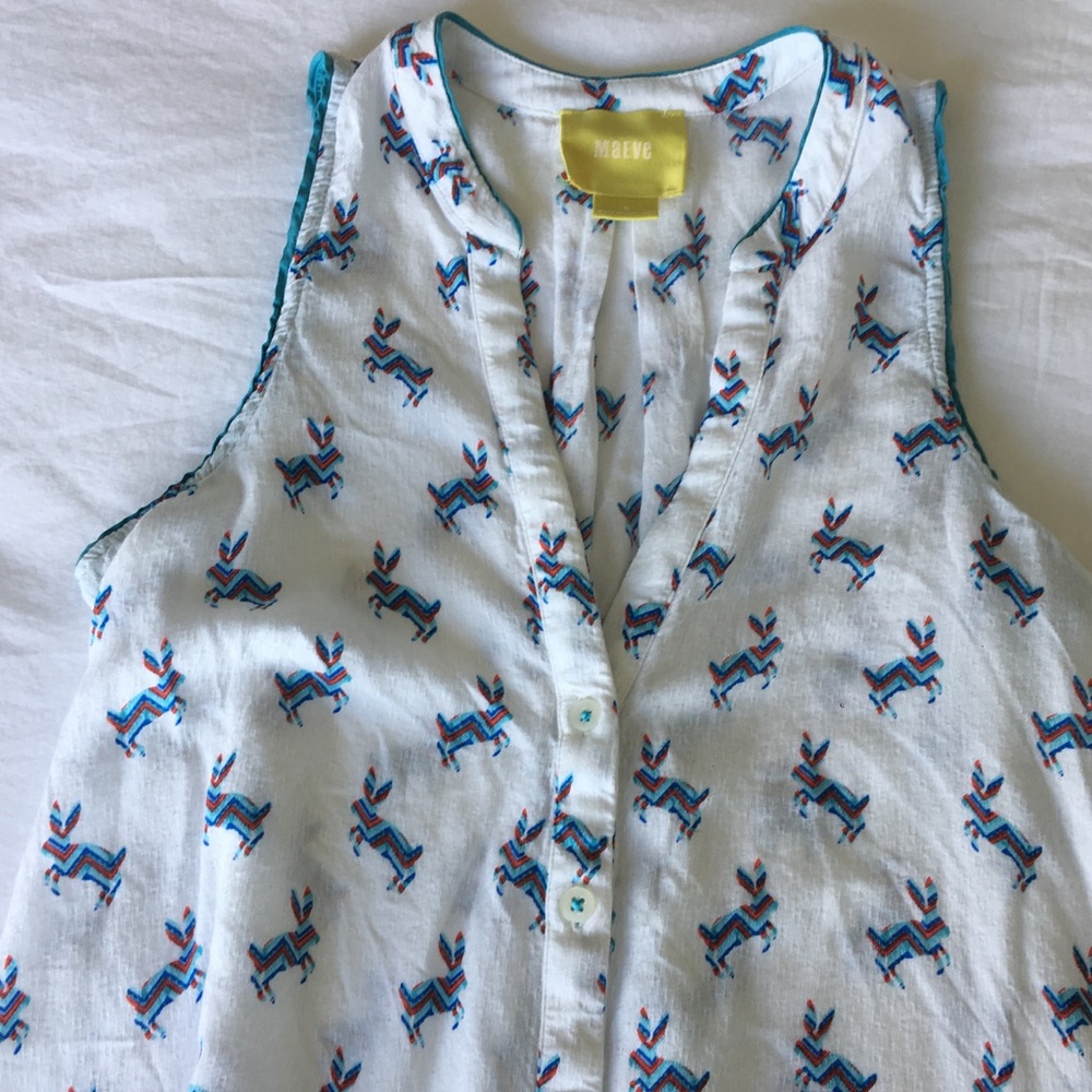 Anthropologie Bunny Tank Top